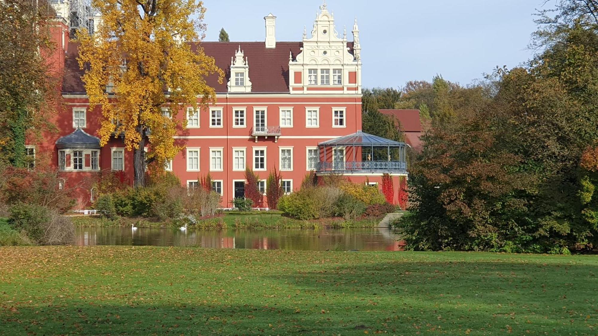 Ferienwohnung 1 Gruener Fuerst Mużaków Zewnętrze zdjęcie